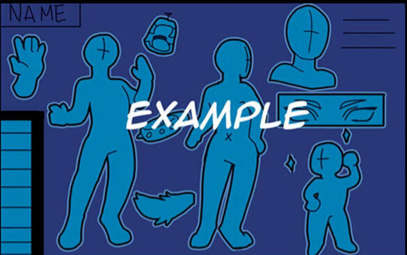 Normal refsheet example