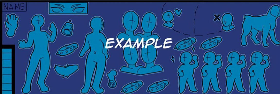 Huge refsheet example